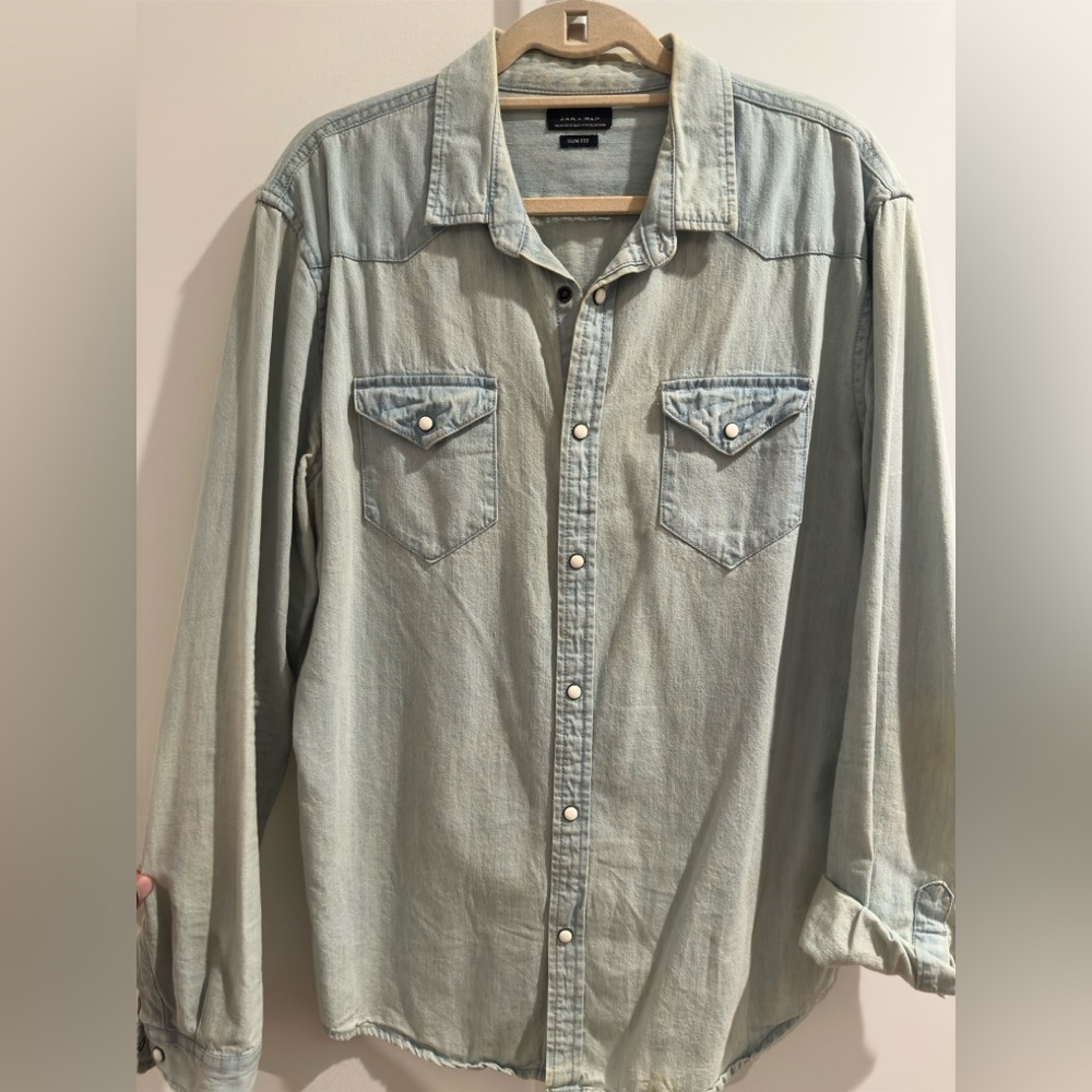 Zara Men’s Denim Shirt